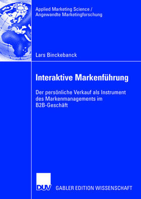 Binckebanck | Binckebanck, L: Interaktive Markenführung | Buch | 978-3-8350-0396-5 | sack.de