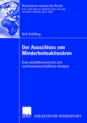 Schilling | Schilling, D: Ausschluss von Minderheitsaktionären | Buch | 978-3-8350-0403-0 | sack.de