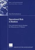 Hechenblaikner |  Hechenblaikner, A: Operational Risk in Banken | Buch |  Sack Fachmedien