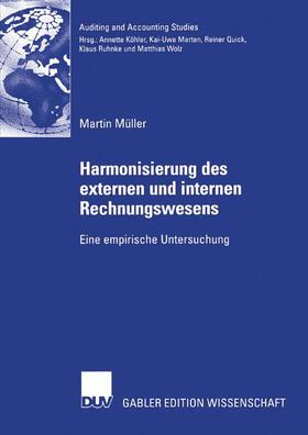 Müller | Müller, M: Harmonisierung des externen und internen Rechnung | Buch | 978-3-8350-0452-8 | sack.de