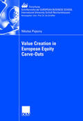 Pojezny |  Pojezny, N: Value Creation in European Equity Carve-Outs | Buch |  Sack Fachmedien