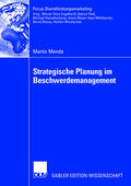 Mende |  Mende, M: Strategische Planung im Beschwerdemanagement | Buch |  Sack Fachmedien