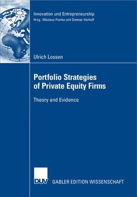 Lossen | Lossen, U: Portfolio Strategies of Private Equity Firms | Buch | 978-3-8350-0577-8 | sack.de