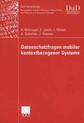 Roßnagel / Jandt / Müller |  Roßnagel, A: Datenschutzfragen mobiler kontextbezogener Syst | Buch |  Sack Fachmedien