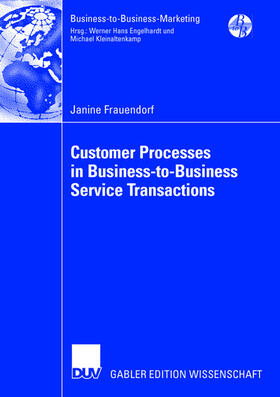 Frauendorf | Frauendorf, J: Customer Processes in Business-to-Business Se | Buch | 978-3-8350-0601-0 | sack.de