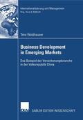 Waldhauser |  Waldhauser, T: Business Development in Emerging Markets | Buch |  Sack Fachmedien