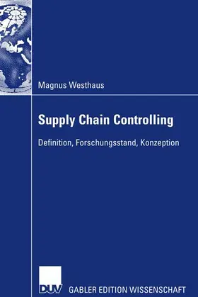 Westhaus |  Supply Chain Controlling | Buch |  Sack Fachmedien