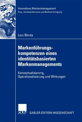 Blinda |  Markenführungskompetenzen eines identitätsbasierten Markenmanagements | Buch |  Sack Fachmedien