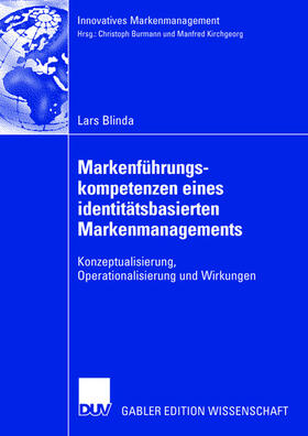 Blinda | Blinda, L: Markenführungskompetenzen eines identitätsbasiert | Buch | 978-3-8350-0681-2 | sack.de