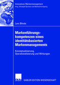 Blinda |  Blinda, L: Markenführungskompetenzen eines identitätsbasiert | Buch |  Sack Fachmedien