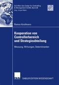 Knollmann |  Knollmann, R: Kooperation von Controllerbereich und Strategi | Buch |  Sack Fachmedien