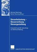 Wehrheim / Heurung |  Steuerbelastung - Steuerwirkung - Steuergestaltung | Buch |  Sack Fachmedien