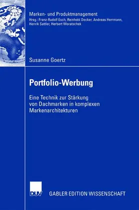 Goertz |  Portfolio-Werbung | Buch |  Sack Fachmedien
