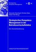 Eisenkopf / Opitz / Proff |  Strategisches Kompetenz-Management in der Betriebswirtschaft | Buch |  Sack Fachmedien
