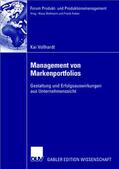 Vollhardt |  Vollhardt, K: Management von Markenportfolios | Buch |  Sack Fachmedien