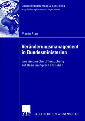 Plag |  Veränderungsmanagement in Bundesministerien | Buch |  Sack Fachmedien