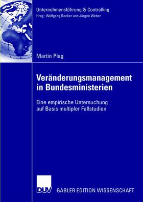 Plag | Plag, M: Veränderungsmanagement in Bundesministerien | Buch | 978-3-8350-0809-0 | sack.de