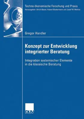 Handler |  Konzept zur Entwicklung integrierter Beratung | Buch |  Sack Fachmedien