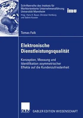 Falk |  Elektronische Dienstleistungsqualität | Buch |  Sack Fachmedien