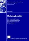 Giere |  Giere, J: Marketingflexibilität | Buch |  Sack Fachmedien
