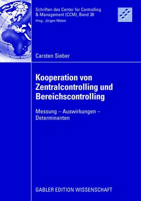 Sieber | Sieber, C: Kooperation von Zentralcontrolling und Bereichsco | Buch | 978-3-8350-0980-6 | sack.de