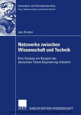 Kirsten | Netzwerke zwischen Wissenschaft und Technik | E-Book | www.sack.de