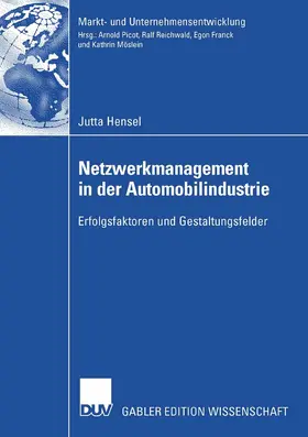 Hensel |  Netzwerkmanagement in der Automobilindustrie | eBook | Sack Fachmedien