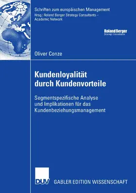 Conze |  Kundenloyalität durch Kundenvorteile | eBook | Sack Fachmedien