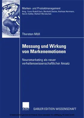 Möll |  Messung und Wirkung von Markenemotionen | eBook | Sack Fachmedien