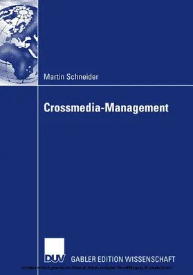 Schneider | Crossmedia-Management | E-Book | www.sack.de