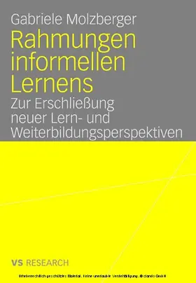 Molzberger | Rahmungen informellen Lernens | E-Book | www.sack.de