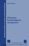 Wilkens |  Effizientes Nachhaltigkeitsmanagement | eBook | Sack Fachmedien