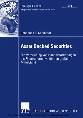 Schmittat | Asset Backed Securities | E-Book | www.sack.de