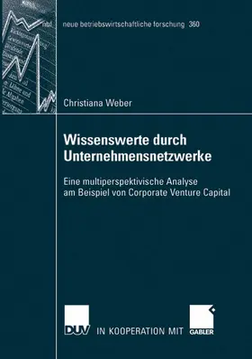 Weber | Wissenswerte durch Unternehmensnetzwerke | E-Book | www.sack.de