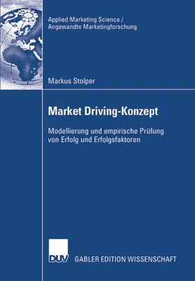 Stolper |  Market Driving-Konzept | eBook | Sack Fachmedien