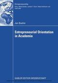 Boehm |  Entrepreneurial Orientation in Academia | eBook | Sack Fachmedien