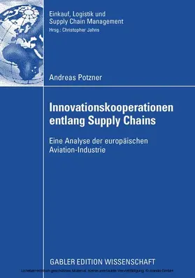 Potzner | Innovationskooperationen entlang Supply Chains | E-Book | www.sack.de