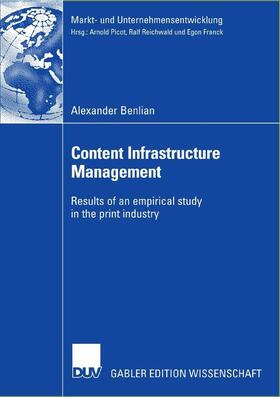 Benlian | Content Infrastructure Management | E-Book | sack.de