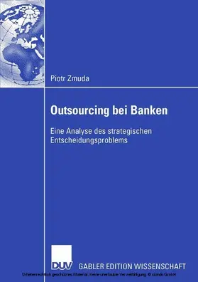 Zmuda | Outsourcing bei Banken | E-Book | www.sack.de