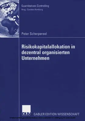 Scherpereel |  Risikokapitalallokation in dezentral organisierten Unternehmen | eBook | Sack Fachmedien