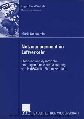 Jacquemin | Netzmanagement im Luftverkehr | E-Book | sack.de