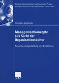 Zielowski |  Managementkonzepte aus Sicht der Organisationskultur | eBook | Sack Fachmedien