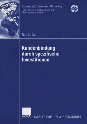 Linke |  Kundenbindung durch spezifische Investitionen | eBook | Sack Fachmedien