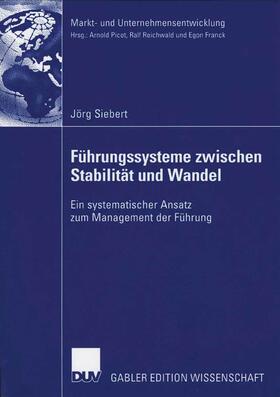 Siebert | Führungssysteme zwischen Stabilität und Wandel | E-Book | sack.de