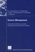 Baumgartner / Biedermann / Klügl |  Generic Management | eBook | Sack Fachmedien