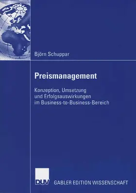 Schuppar | Preismanagement | E-Book | www.sack.de