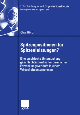Hoerdt |  Spitzenpositionen für Spitzenleistungen? | eBook | Sack Fachmedien