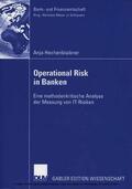 Hechenblaikner |  Operational Risk in Banken | eBook | Sack Fachmedien