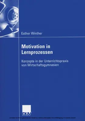 Winther |  Motivation in Lernprozessen | eBook | Sack Fachmedien