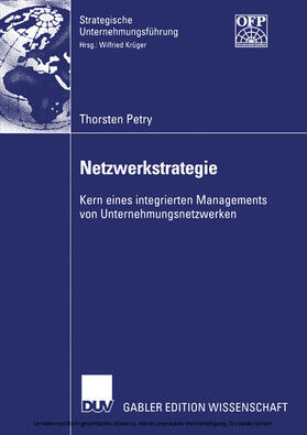 Petry | Netzwerkstrategie | E-Book | sack.de